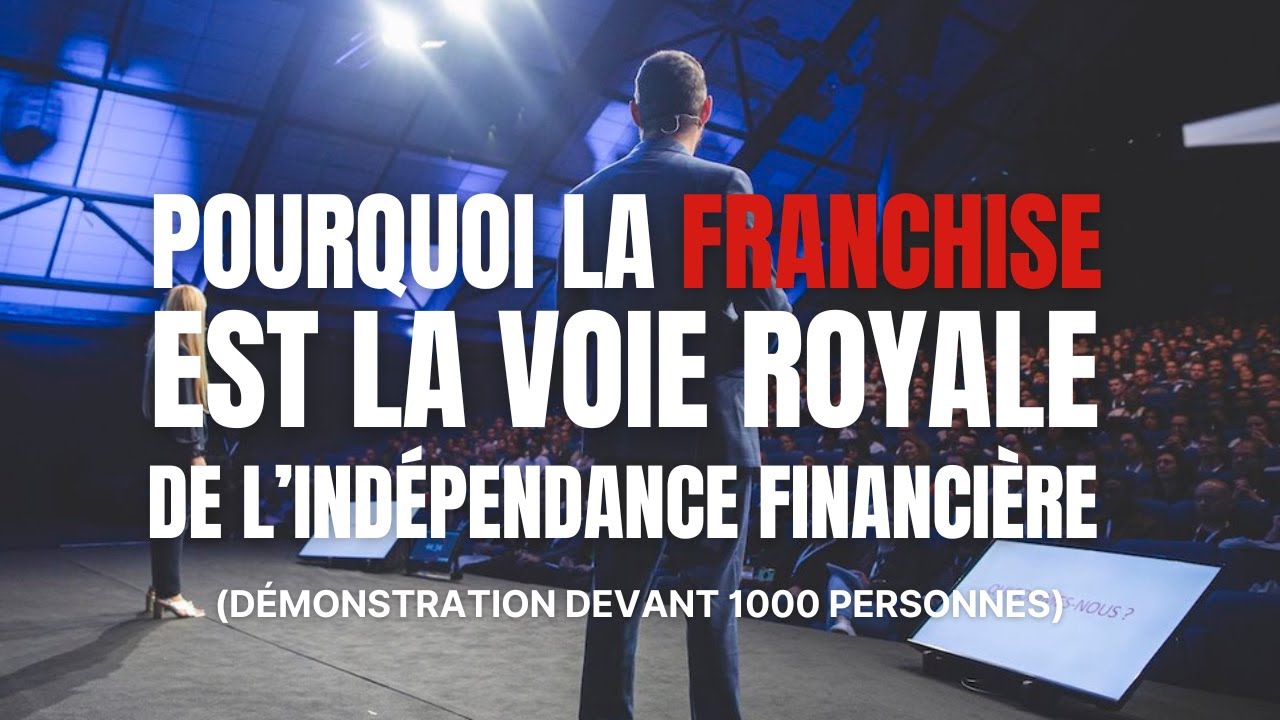 La conférence de Geoffrey Warembourg devant 1 000 investisseurs