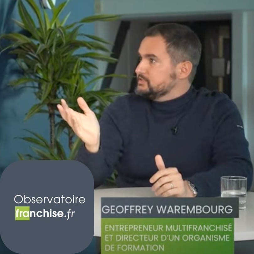 Geoffrey interviewé par l’Observatoire de la franchise