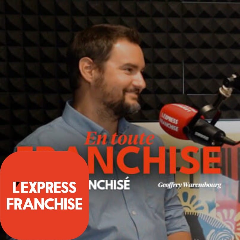 Geoffrey au micro de L’Express Franchise